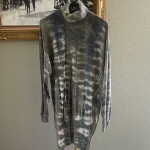 Young Fabulous & Broke Ribbed Gray Sweater